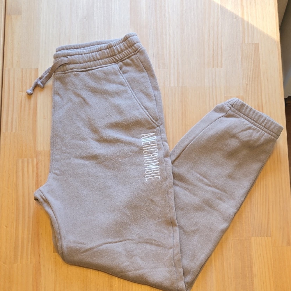 Abercrombie & Fitch Kids Beige Joggers